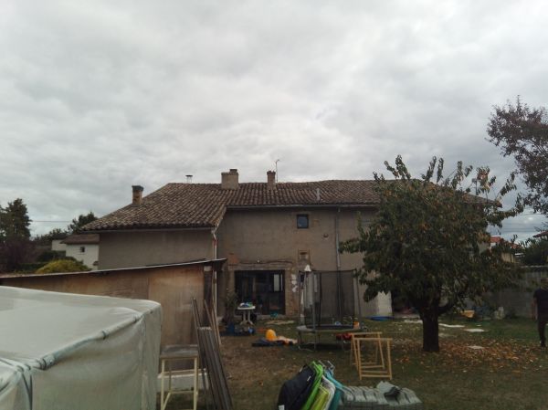 Rénovation d' un toit méthode Sarking sur la commune de Thil