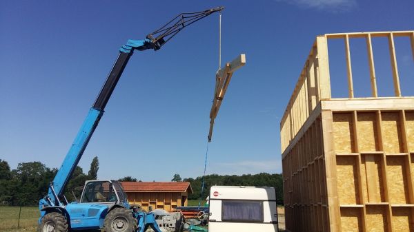 construction d' une charpente traditionnelle