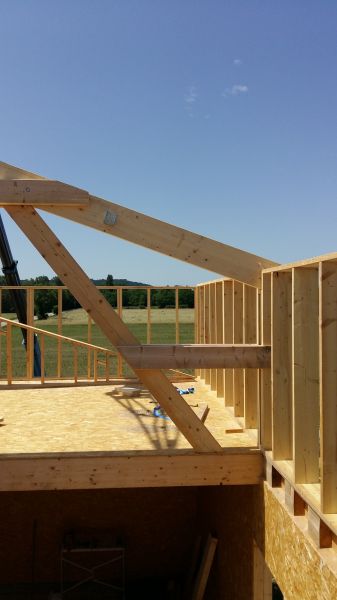 construction d' une charpente traditionnelle