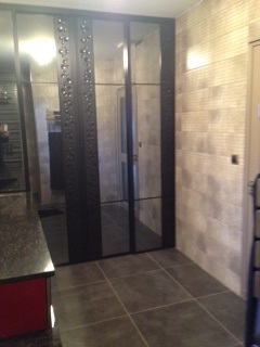 Pose du carrelage et portes