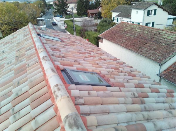 Vue du toit finit