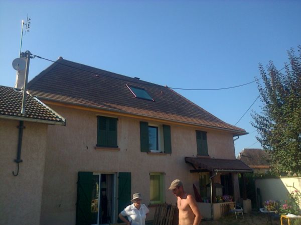 Tuile Mecanique ecaille sur St Didier d'Aoste 